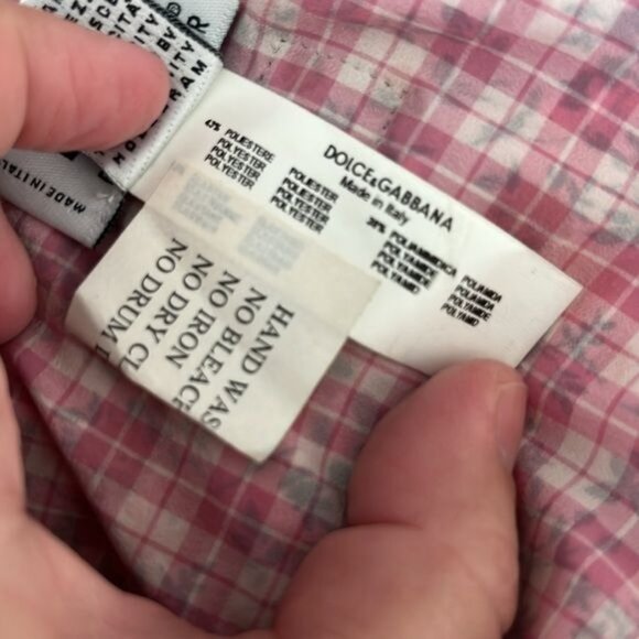 Dolce & Gabbana Beachwear Pink Floral Triangle Bow Bikini - Picture 12 of 12